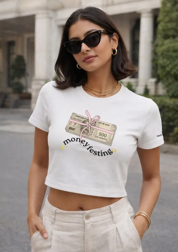 Money_Festing_Baby_Tee_190Gsm_Cotton_Crop_Tee