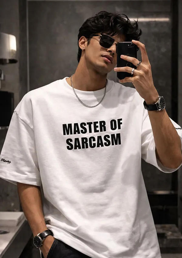 Master_Of_Sarcasm_Oversized_T_Shirt_Unisex_240Gsm_Cotton