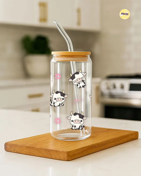 Moo_Moo_Glass_Tumbler_With_Straw