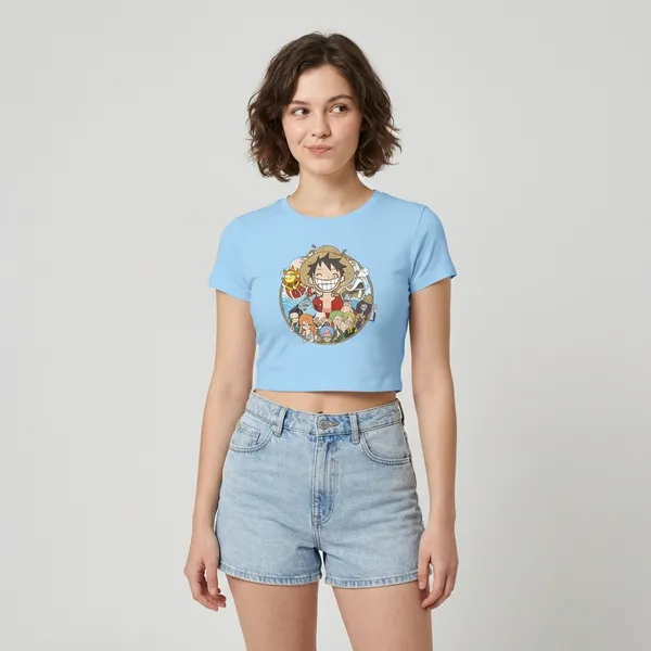 Straw_Hats_One_Piece_Baby_Tee_190Gsm_Cotton_Crop_Tee