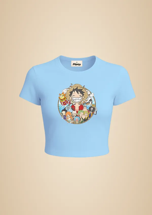 Straw_Hats_One_Piece_Baby_Tee_190Gsm_Cotton_Crop_Tee