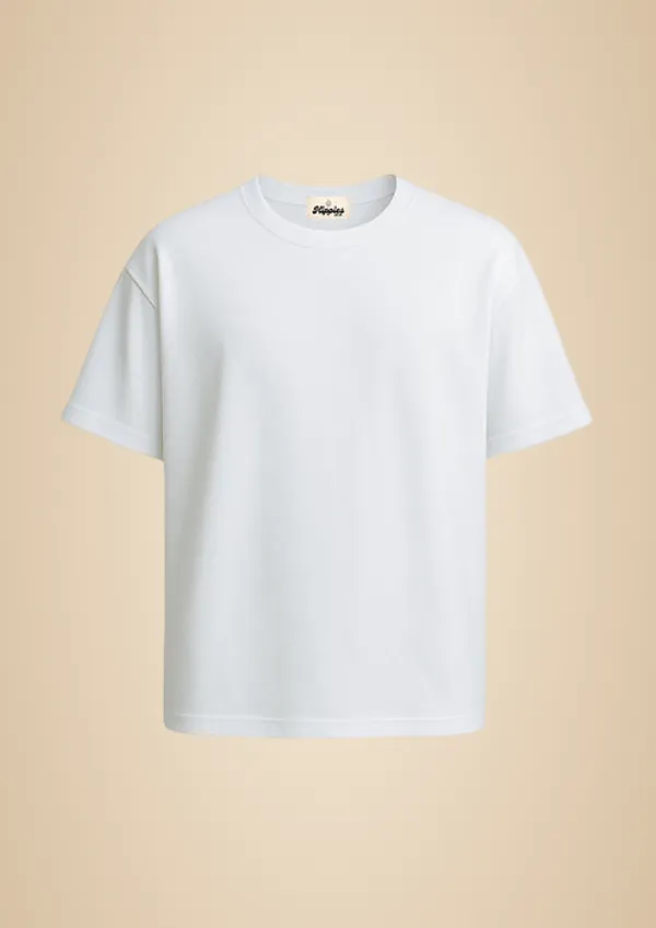 White_Solid_Oversized_Tee_240Gsm_Cotton_Tshirt