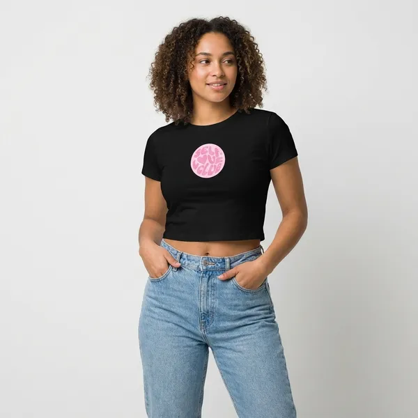 Self_Love_Club_Baby_Tee_190Gsm_Crop_Tee