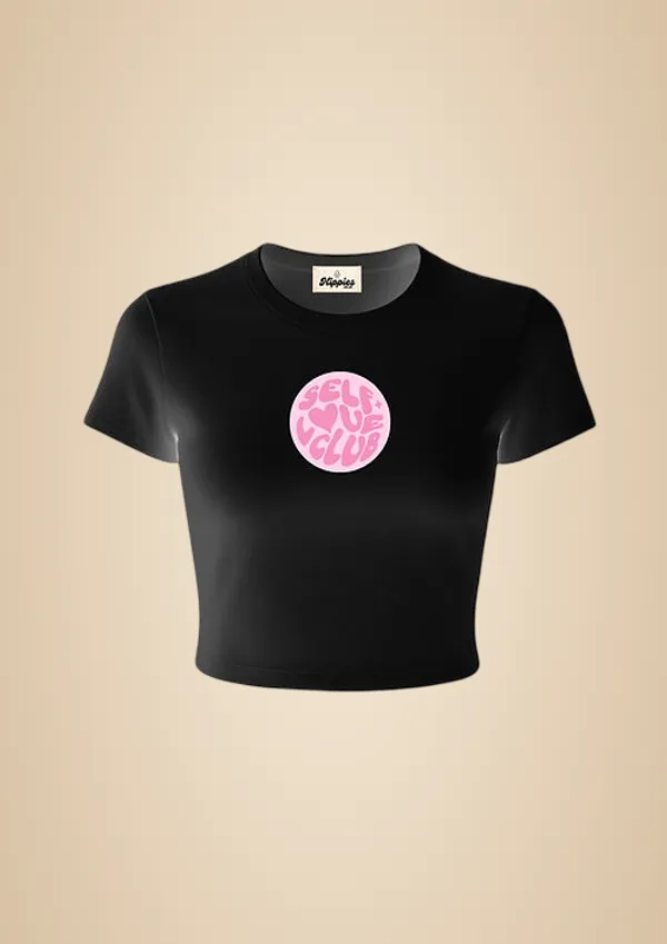 Self_Love_Club_Baby_Tee_190Gsm_Crop_Tee