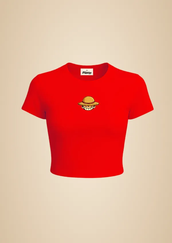 Luffy_One_Piece_Baby_Tee_190Gsm_Cotton_Crop_Tee