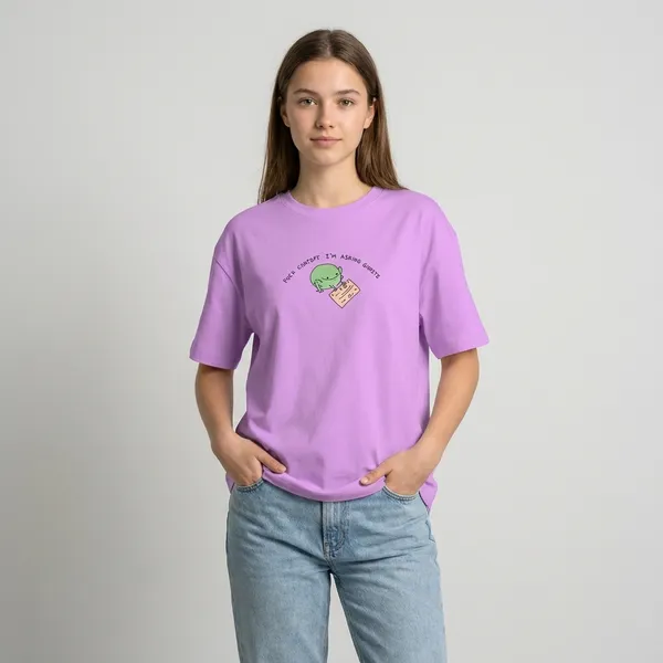 Fu_K_Chatgpt_Unisex_Tee_Regular_Fit_180Gsm_Cotton