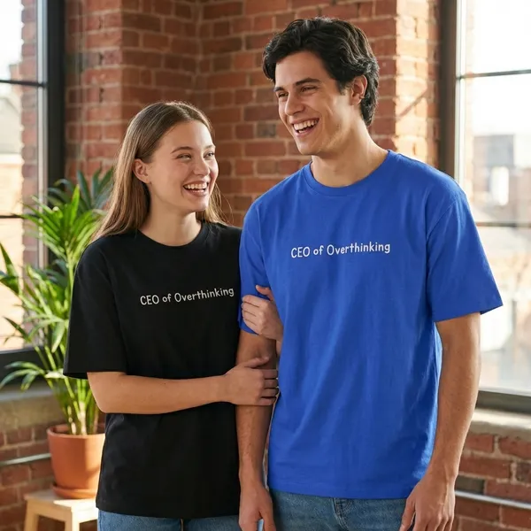 Ceo_Of_Overthinking_Oversized_Tee_Unisex_240Gsm_Cotton
