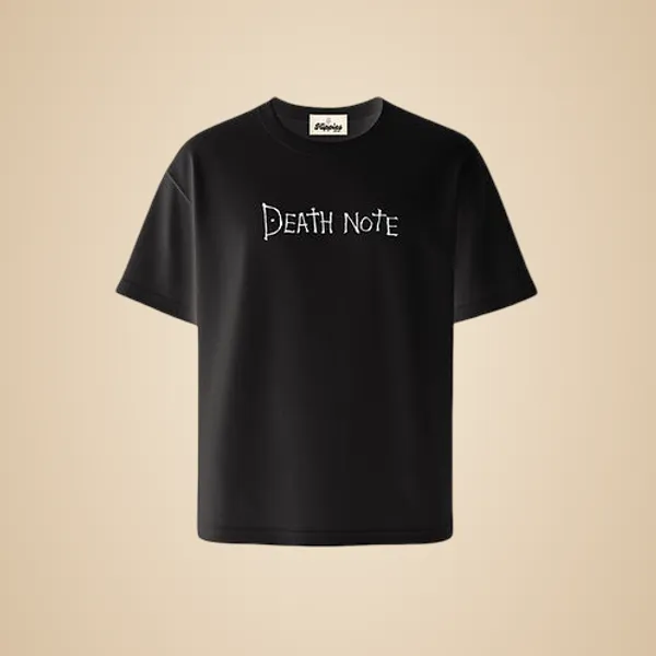Deathnote_Oversized_Tee_Unisex_240Gsm_Cotton