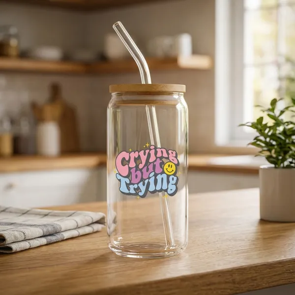 Crying_But_Trying_Glass_Tumbler_With_Straw