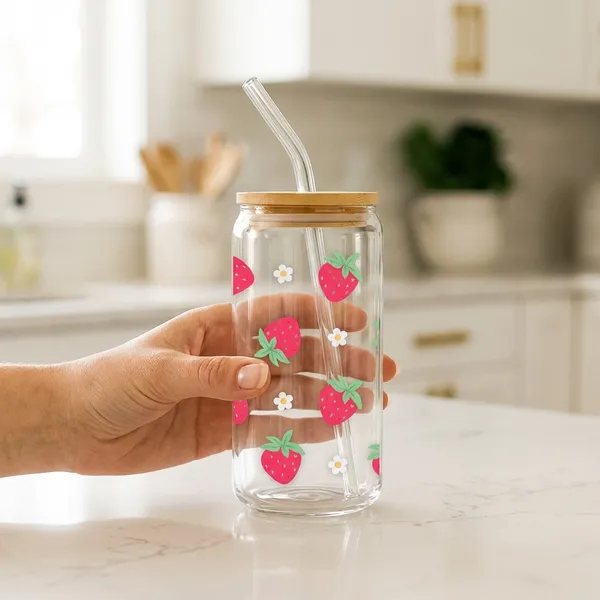 Strawberries_Glass_Tumbler_With_Straw