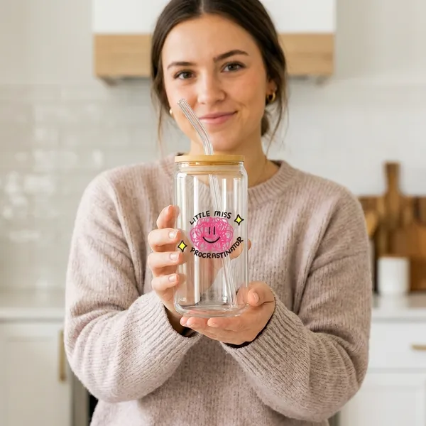 Little_Miss_Procrastinator_Glass_Tumbler_With_Straw