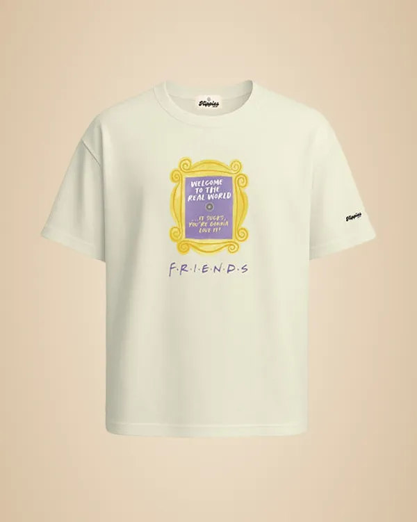 Welcome_To_The_Real_World_Friends_Oversized_Fit_Unisex_240Gsm_Cotton