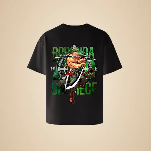 Roronoa_Zoro_One_Piece_Oversized_Tee_Unisex_240Gsm_Cotton