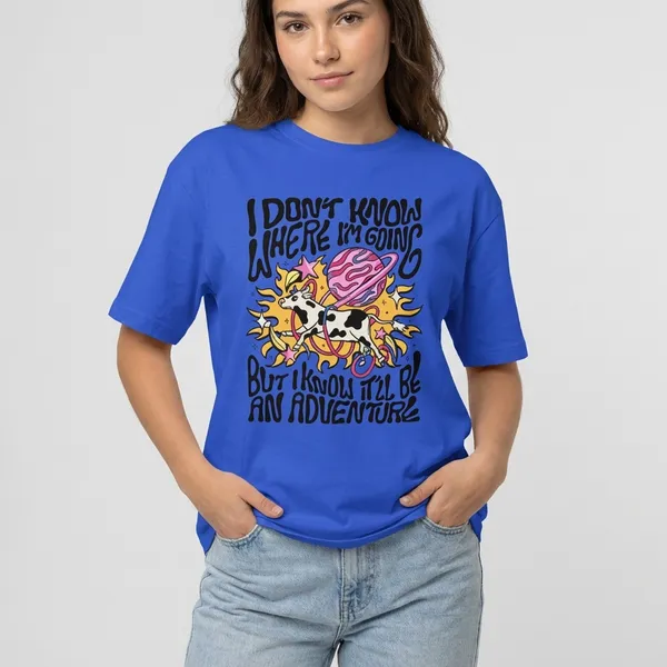 Don_T_Know_Where_I_M_Going_Oversized_T_Shirt_Unisex_240Gsm_Cotton