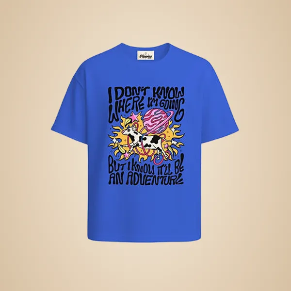 Don_T_Know_Where_I_M_Going_Oversized_T_Shirt_Unisex_240Gsm_Cotton