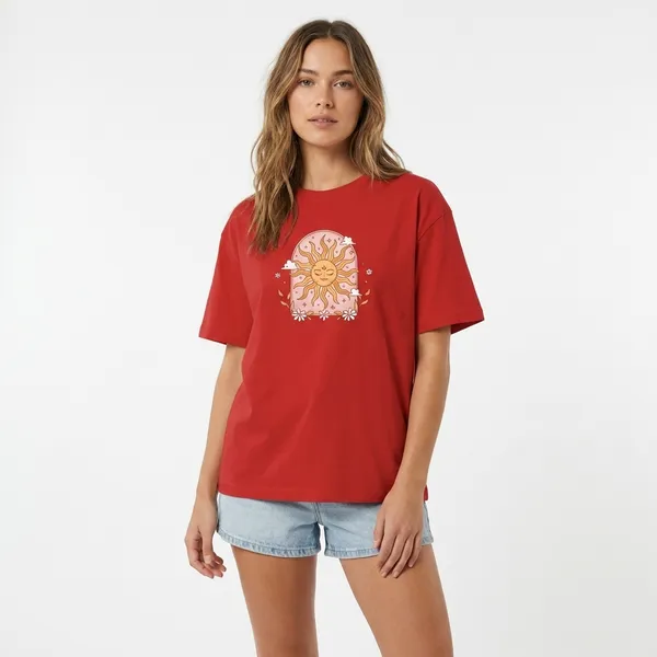 Bohemian_Sun_Unisex_T_Shirt_Oversized_Fit_240Gsm_Cotton_Tee