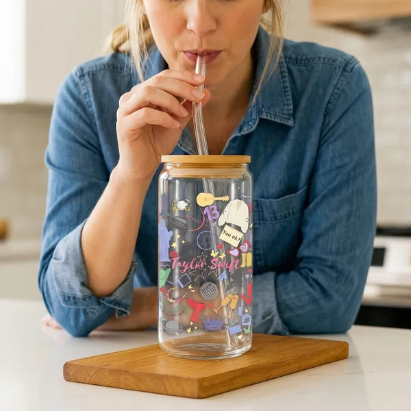 The_Official_Taylor_Swift_Glass_Tumbler_With_Straw