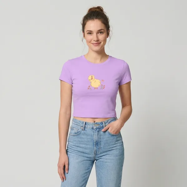 Chick_Baby_Tee_190Gsm_Cotton_Crop_Tee