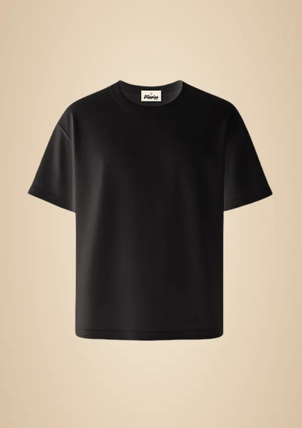 Black_Solid_Oversized_Tee_240Gsm_Cotton_Tshirt