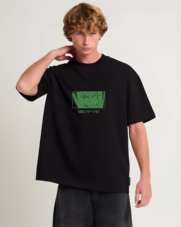Roronoa_Zoro_One_Piece_Oversized_Tee_Unisex_240Gsm_Cotton
