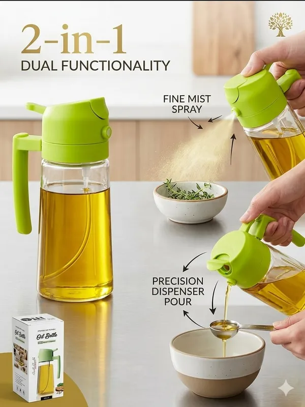 Sprayable_and_Pourable_(2_in_1)_Plastic_Oil_Bottle_Black_with_Long_Handle__Silicone_Brush