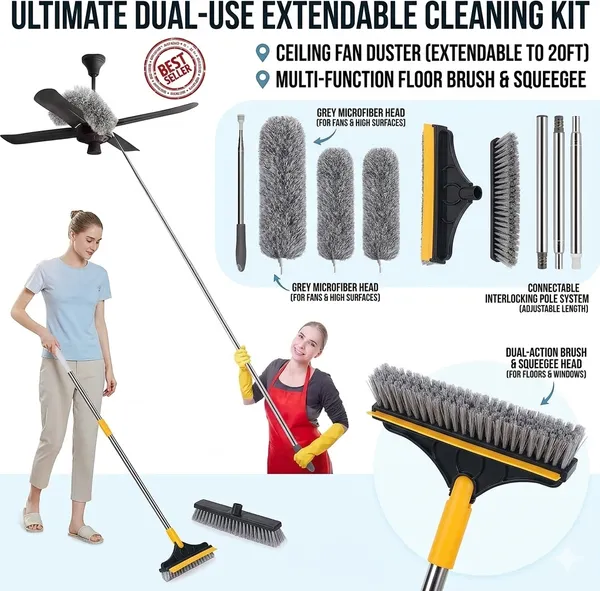 Microfibre_Feather_Duster_And_2_in_1_Brush_Wiper(Pack_Of_2)