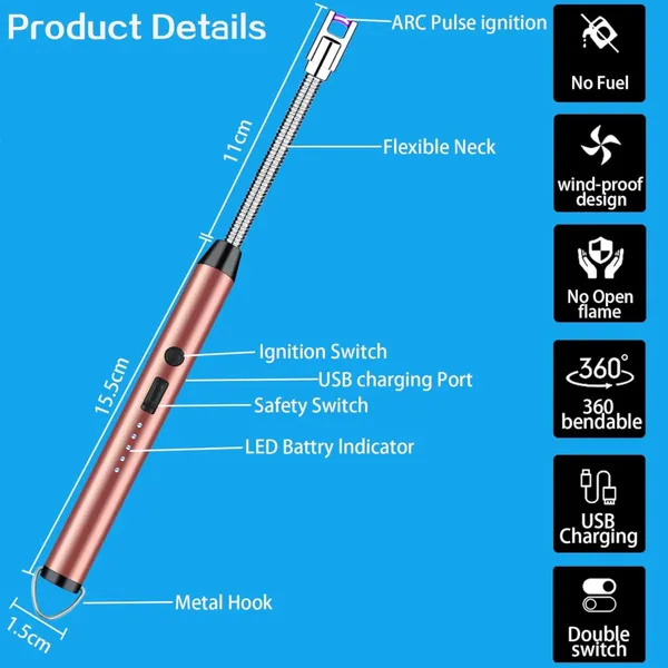 Pack_Of_2_Rechargeable_Electric_Arc_USB_Lighter