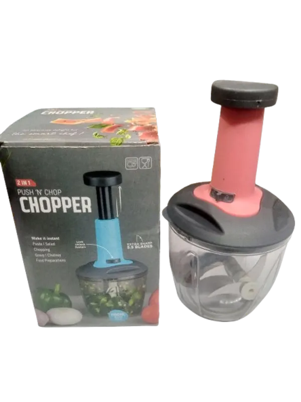 6_Blade_Push_"N"_Chop_Chopper_1100_ml