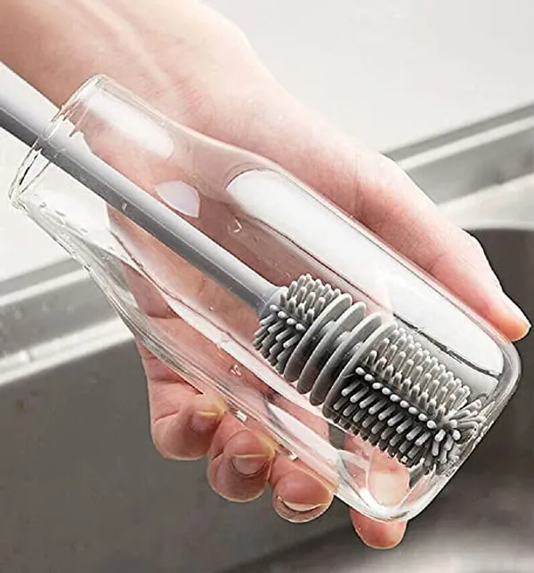 Long_Handle_Silicone_Bottle_Brush(Colour_as_per_availability)(Pack_Of_4)