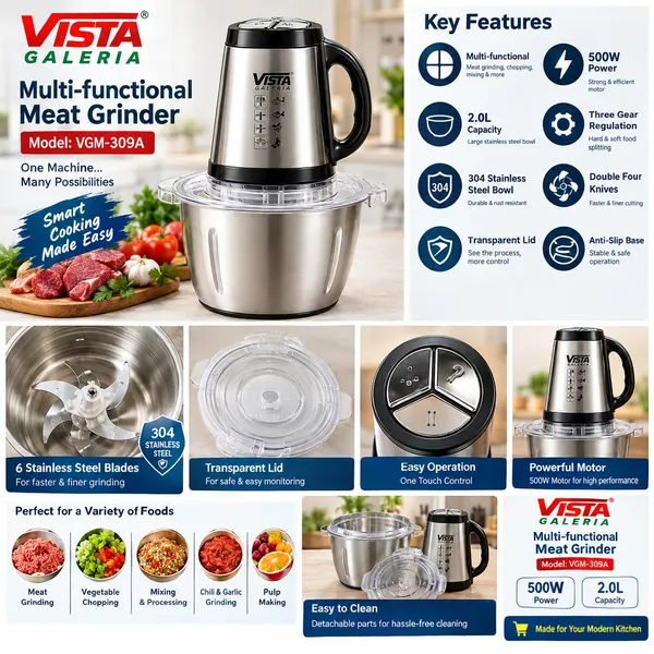Vista_Multifunctional_Meat_Grinder