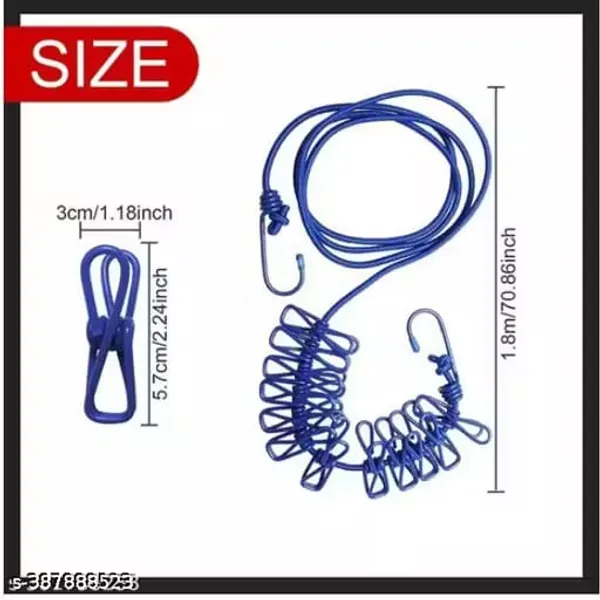 Blue_Cloth_Drying_Rope_With_12_Clips(Pack_Of_2)
