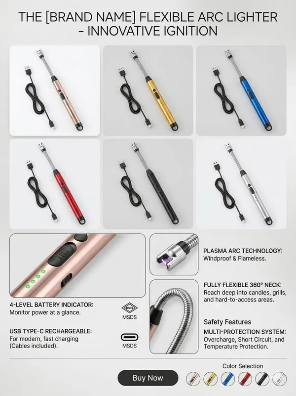 Pack_Of_2_Rechargeable_Electric_Arc_USB_Lighter