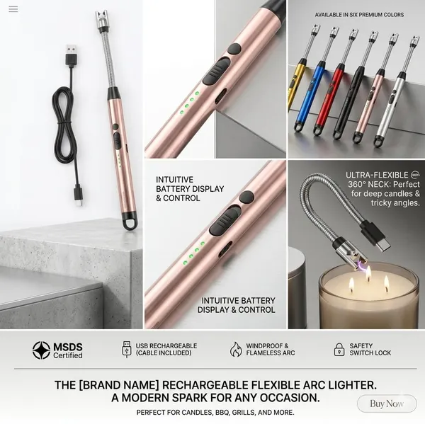 Pack_Of_2_Rechargeable_Electric_Arc_USB_Lighter