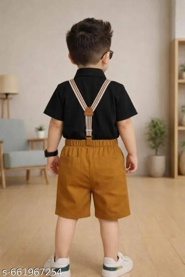 Khaki_Cotton_Premium_And_Fancy_Design_Suit_Set_For_Boys