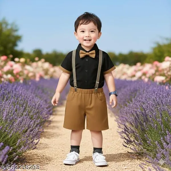 Khaki_Cotton_Premium_And_Fancy_Design_Suit_Set_For_Boys