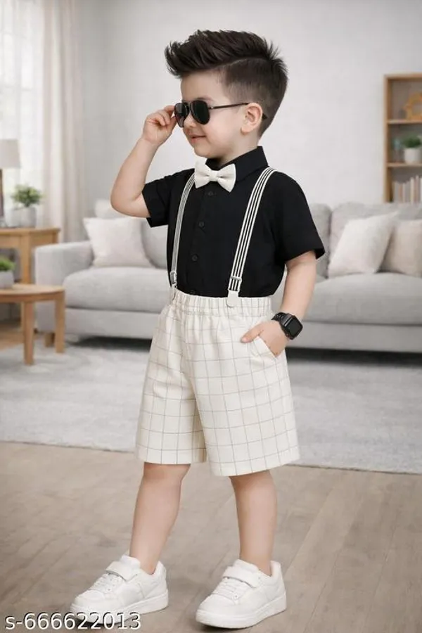 Black_And_Off_White_Cotton_Premium_And_Fancy_Design_Suit_Set_For_Boys