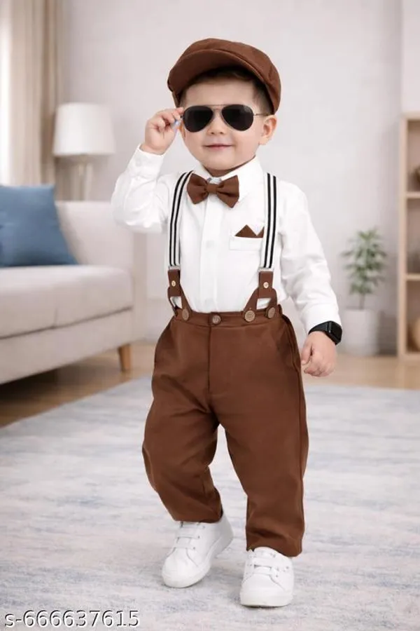 White_Cotton_Premium_And_Fancy_Design_Suit_Set_For_Boys