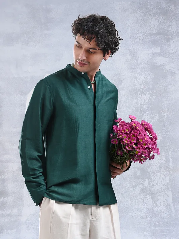 100%_Muga_Silk_classic_fit_BuShirt