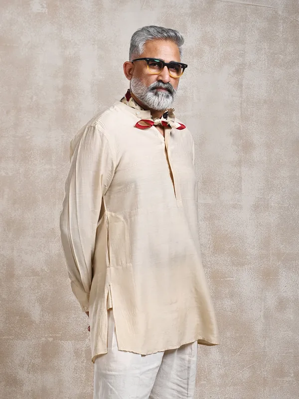 100%_Muga_Silk_classic_fit_short-kurta