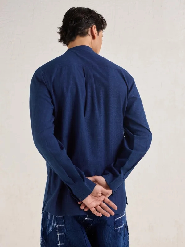 Handwoven_Selvedge_Indigo_Classic_Fit_Bushirt