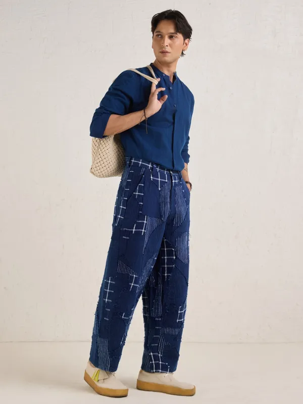 SIG._Handwoven_Collage_Quilted_Barrel_Cut_Pant