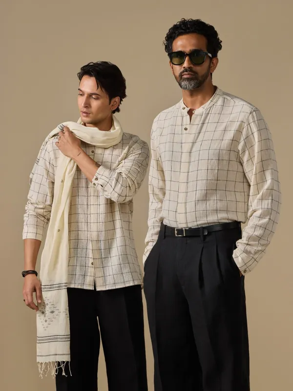 Handwoven_Kala_Cotton_Classic_Fit_Bushirt