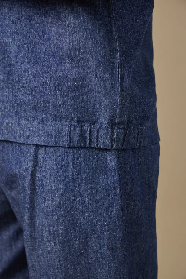 Cotton-Linen_Relaxed_Fit_Woven_Polo