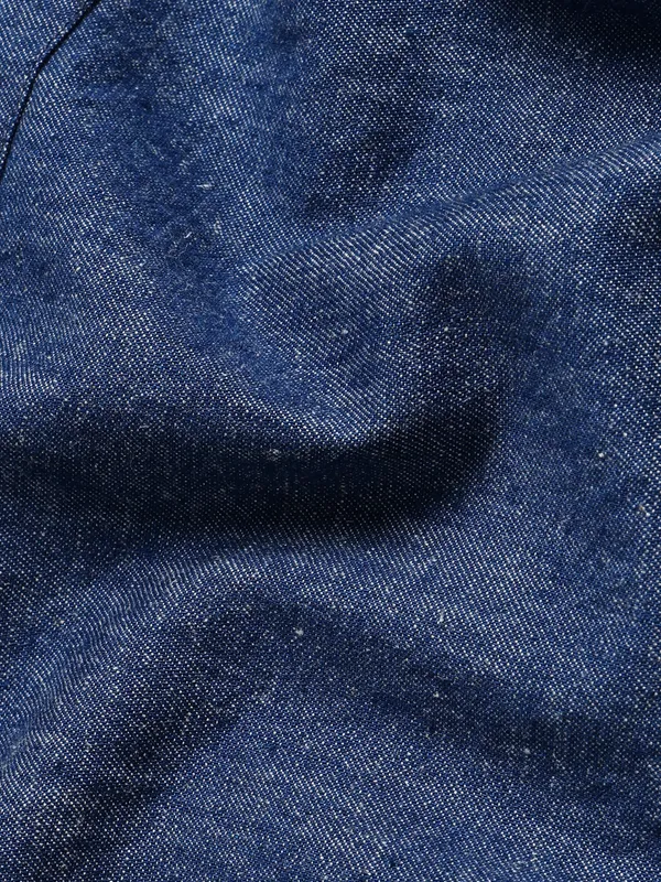 Cotton-Linen_Relaxed_Fit_Woven_Polo