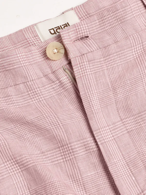 Hand_Embroidered_100%_Linen_Pleated_Shorts