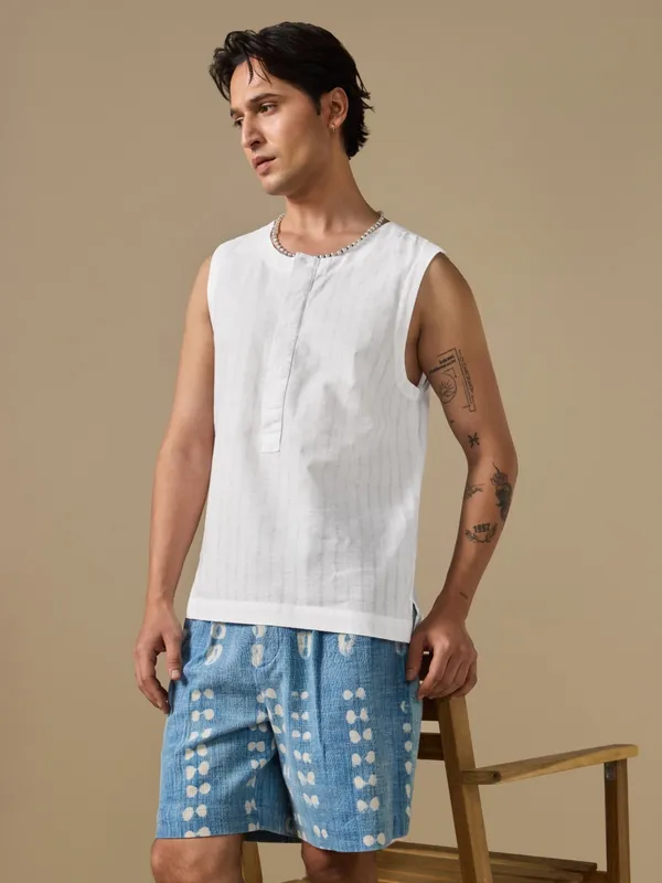 Cotton-Linen_Classic_Fit_Woven_Tank_Top