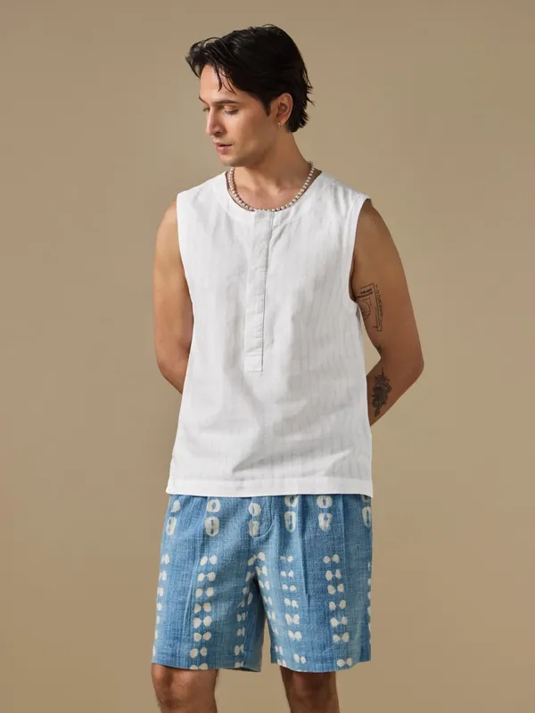 Cotton-Linen_Classic_Fit_Woven_Tank_Top