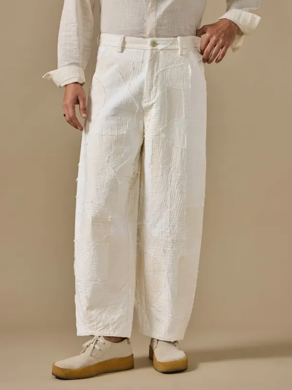 SIG._Handwoven_Collage_Quilted_Barrel_Cut_Pant