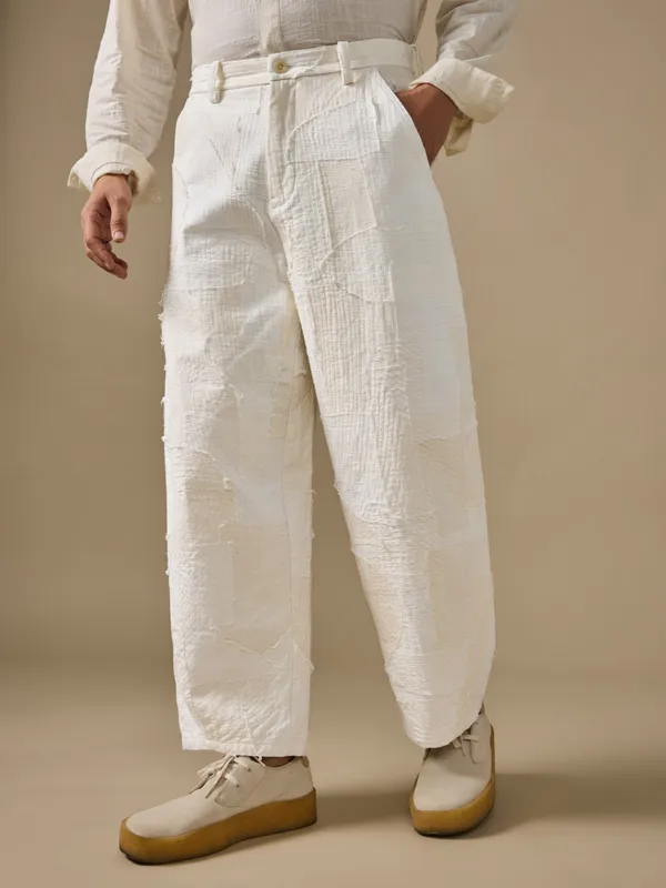 SIG._Handwoven_Collage_Quilted_Barrel_Cut_Pant