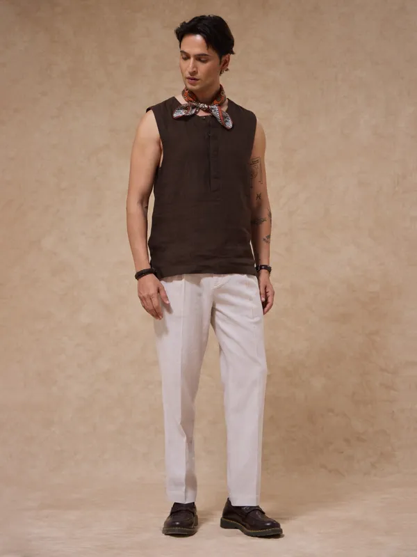 100%_Linen_Classic_Fit_Woven_Tank_Top
